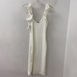 ZARA WOMEN'S DRESS white S