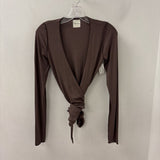VIR VITA WOMEN'S TOP brown XS