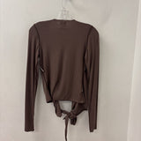 VIR VITA WOMEN'S TOP brown XS
