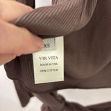 VIR VITA WOMEN'S TOP brown XS