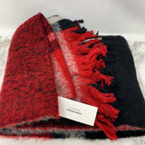 VERO MODA WOMEN'S SCARF/SHAWL black grey red