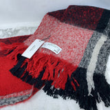 VERO MODA WOMEN'S SCARF/SHAWL black grey red