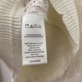 WOMEN'S SWEATER white M