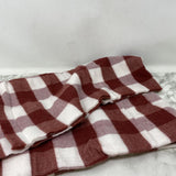 GAP WOMEN'S SCARF/SHAWL red-clay, white