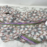 WOMEN'S SCARF/SHAWL white pink purple green
