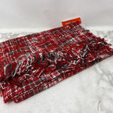 JOE FRESH WOMEN'S SCARF/SHAWL red white grey