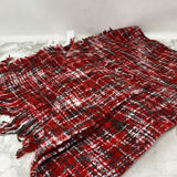 JOE FRESH WOMEN'S SCARF/SHAWL red white grey