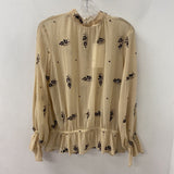 ZARA WOMEN'S BLOUSE/SHIRT beige M