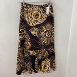ZARA WOMEN'S SKIRT brown beige M