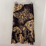 ZARA WOMEN'S SKIRT brown beige M