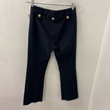 DEREK LAM 10 CROSBY WOMEN'S PANTS navy gold 6