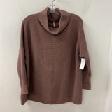 FREE PEOPLE WOMEN'S SWEATER chocolate rose S