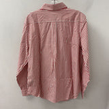 BROOKS BROTHERS WOMEN'S BLOUSE/SHIRT red white stripe 16