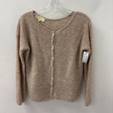 sezane WOMEN'S CARDIGAN beige heather XS