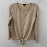 TALBOTS WOMEN'S SWEATER camel gold M