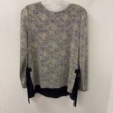 CARTISE WOMEN'S TOP grey heather, gold snake M