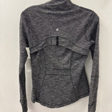 LULULEMON WOMEN'S ACTIVE TOP black white mix 8