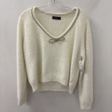 ONTWELFTH WOMEN'S SWEATER white L