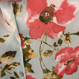 ZARA WOMEN'S BLOUSE/SHIRT turquoise multi colour floral L