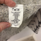 FRANK LYMAN WOMEN'S CARDIGAN white black gold 4