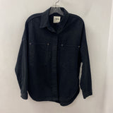 ZARA WOMEN'S DENIM JACKET BLACK s