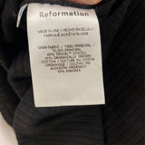 REFORMATION WOMEN'S TOP black XS