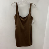 ZARA WOMEN'S DRESS brown M