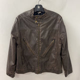 H&M WOMEN'S COAT brown S