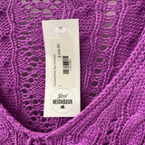 ALL IN FAVOR WOMEN'S SWEATER fuchsia L