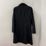 KARL LAGERFELD WOMEN'S COAT black silver S