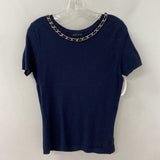 BROOKS BROTHERS WOMEN'S SWEATER navy M