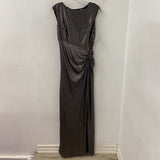LAUREN ralph lauren WOMEN'S DRESS black silver 6
