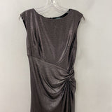LAUREN ralph lauren WOMEN'S DRESS black silver 6