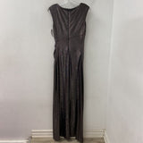 LAUREN ralph lauren WOMEN'S DRESS black silver 6