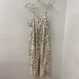 OLD NAVY WOMEN'S DRESS white blue pinkyellow M