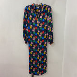 boden WOMEN'S DRESS navy pink green red 0