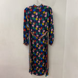 boden WOMEN'S DRESS navy pink green red 0