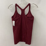 LULULEMON WOMEN'S ACTIVE TOP burgundy 8
