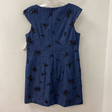 ZARA WOMEN'S DRESS blue black M