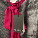 marina rinaldi WOMEN'S BLOUSE/SHIRT black grey pink 12