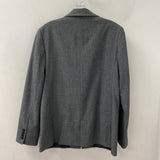 BERSHKA WOMEN'S BLAZER/JACKET grey M