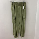 ONLY WOMEN'S PANTS olive green M
