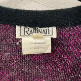 RAFFINATI WOMEN'S CARDIGAN black pink silver 8