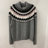 MAX STUDIO WOMEN'S SWEATER grey white black pink XL