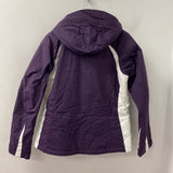 COLUMBIA WOMEN'S COAT purple white M