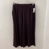 EILEEN FISHER WOMEN'S PANTS aubergine L