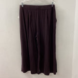 EILEEN FISHER WOMEN'S PANTS aubergine L