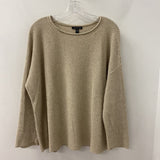 EILEEN FISHER WOMEN'S SWEATER beige M