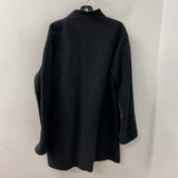 EILEEN FISHER WOMEN'S COAT charcoal L