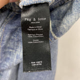 RAG & BONE WOMEN'S PANTS blue XS